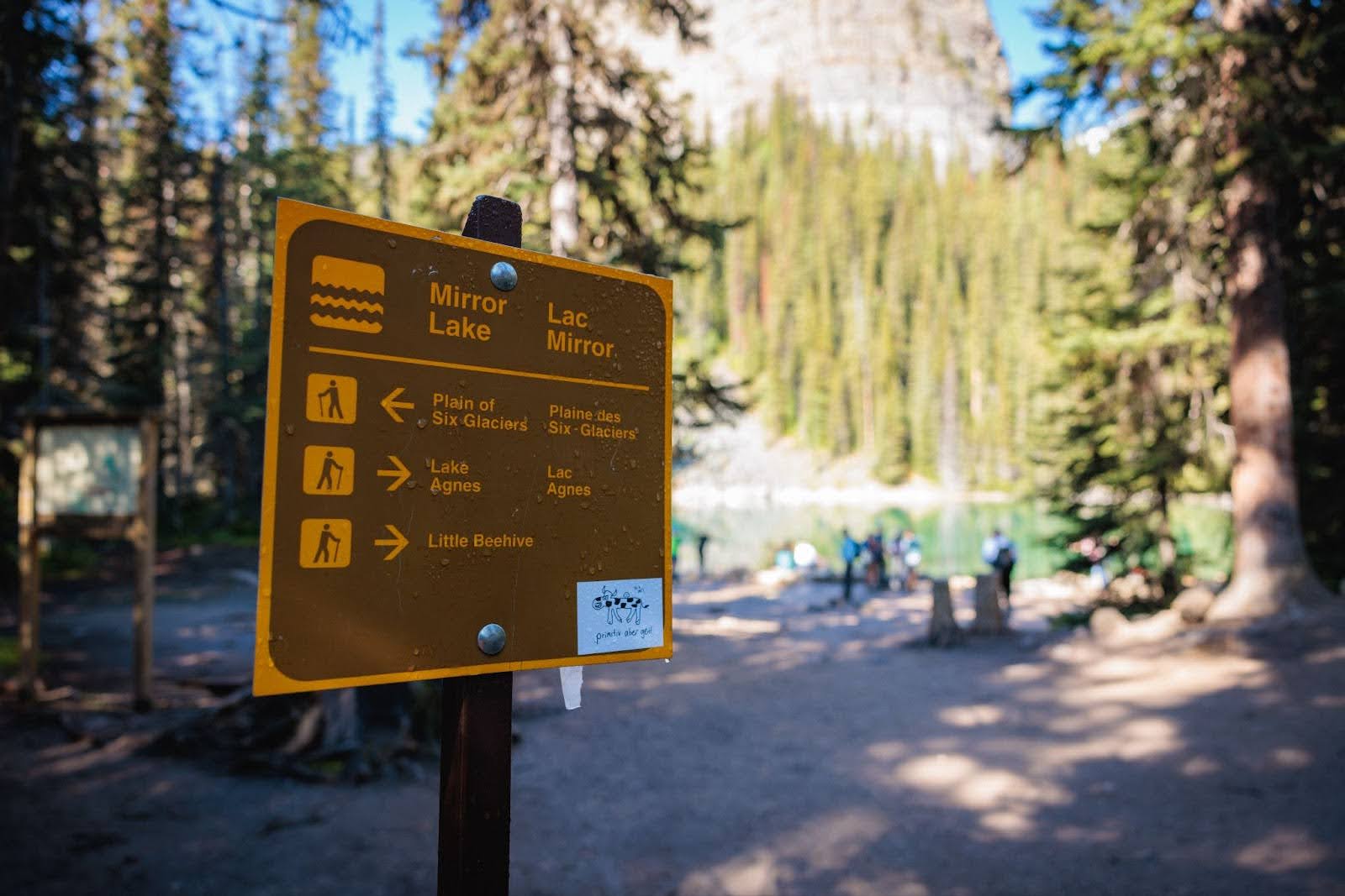 The Lake Agnes Tea House Trail