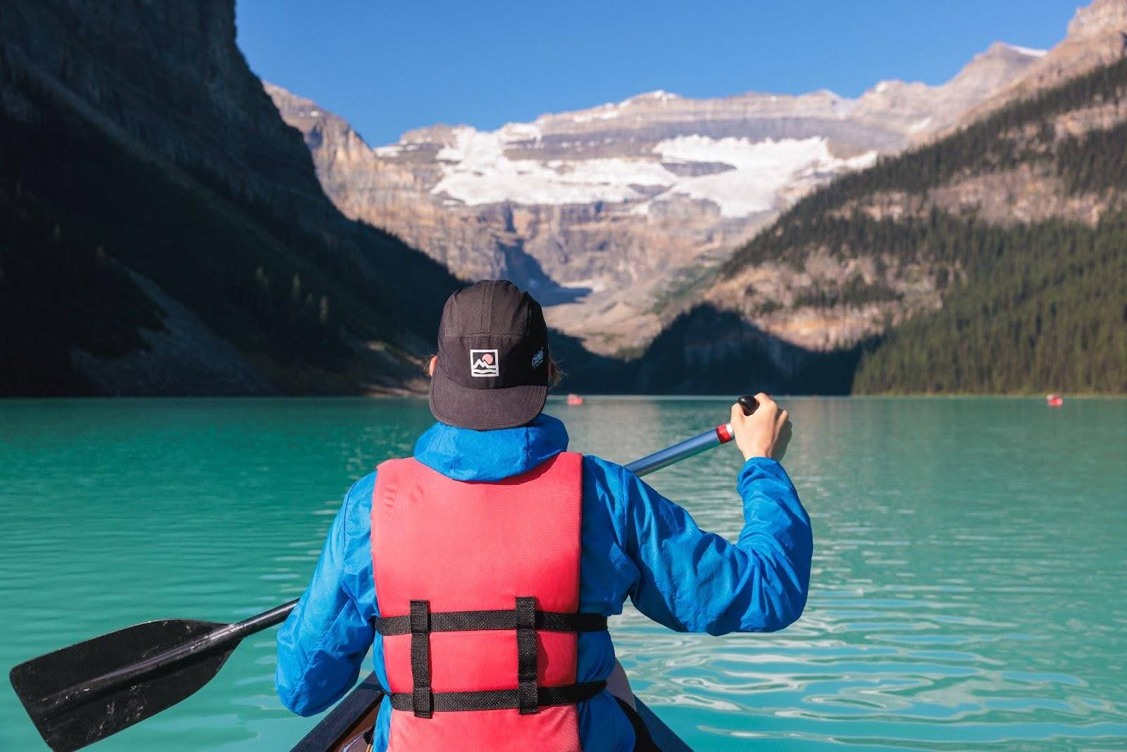 Lake Louise Canoe Trip